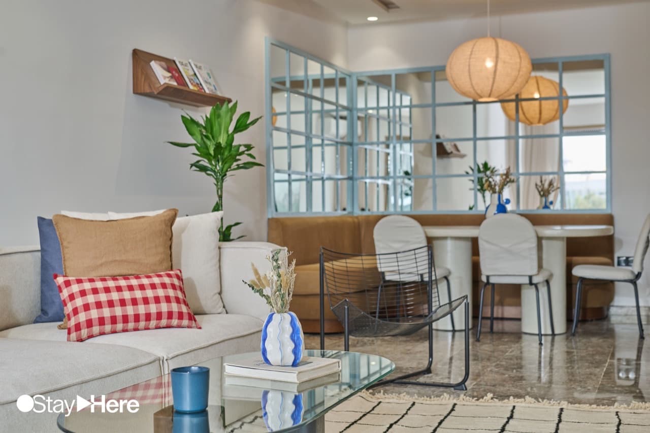 StayHere Casablanca - Oasis Residential Living — suite interior, Casablanca