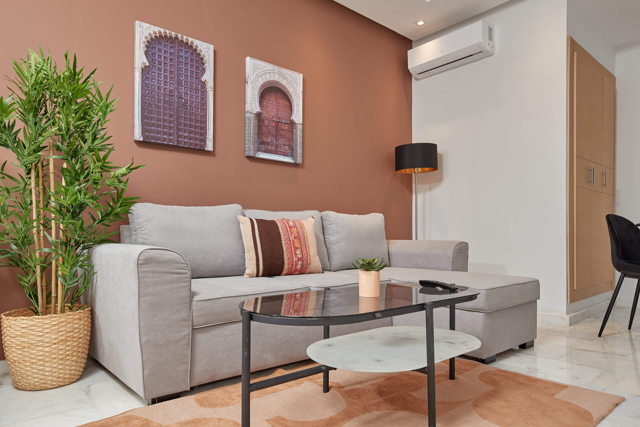 Appartement meublé sur Rabat marocain